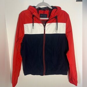 NWOT Mens Tommy Hilfiger Red and Black Jacket